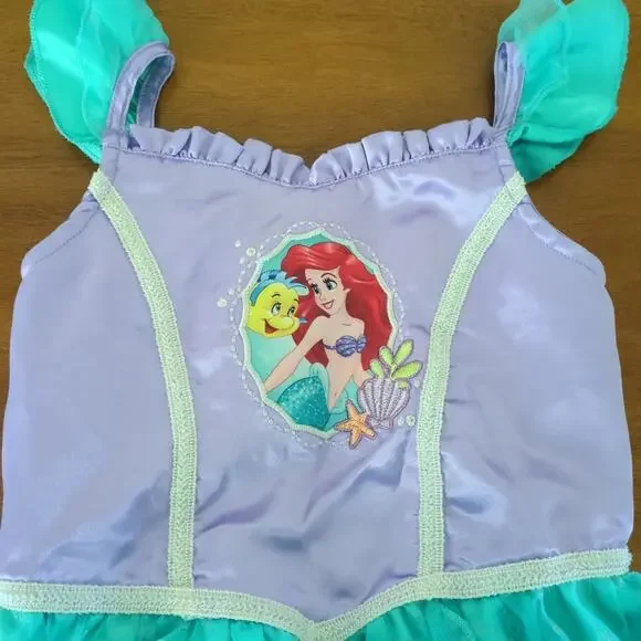 Disney princess Arielgirls longDress size 5/6